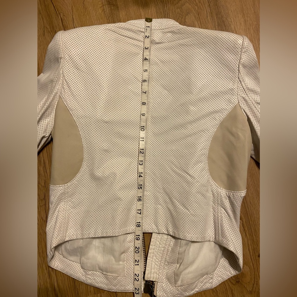 Vintage L.G.B (Le Grande Bleu/Japan) soft leather Rockstar-style jacket. Rare💕 - Picture 6 of 16